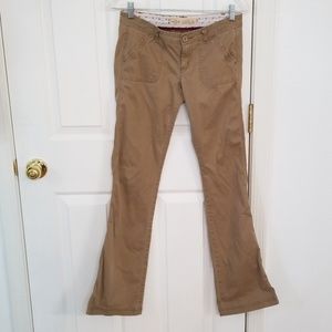 Tan Hollister pants